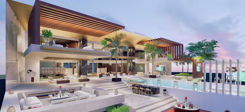 Cover image for The African House, Abidjan