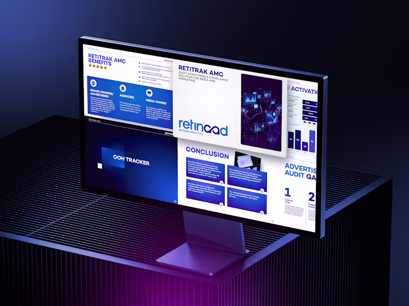 Cover image for Fully Funded Retinaad Pitch Deck