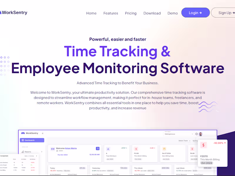Cover image for Desktop App/Worksentry