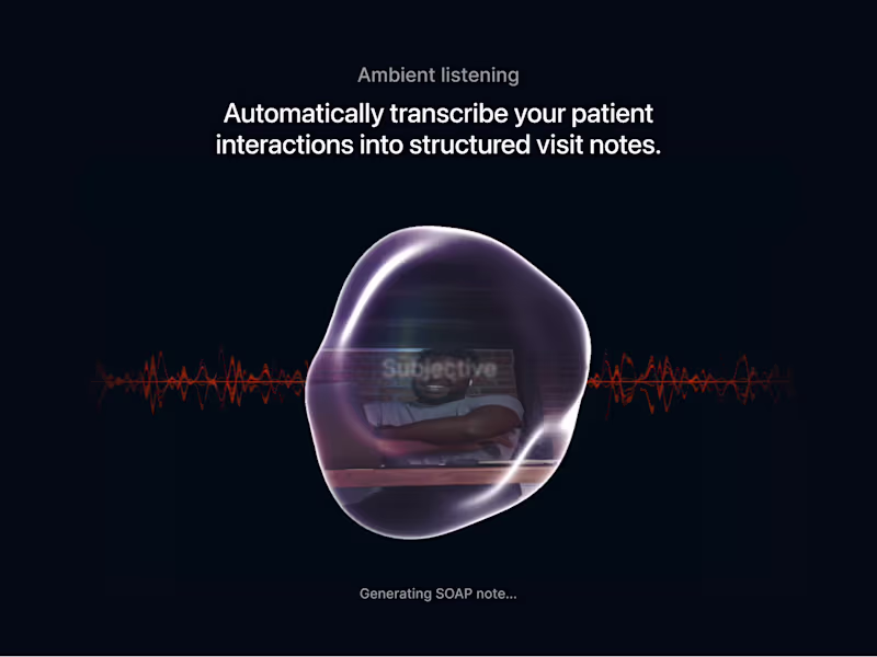 Cover image for Product Design | Telehealth AI Software