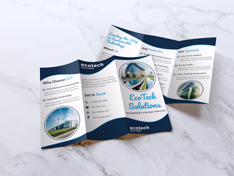 Cover image for Tri-Fold Brochure Design