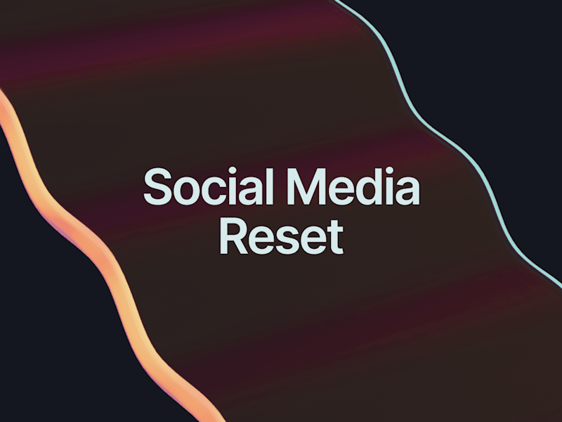 Cover image for Social Media Reset and Renew