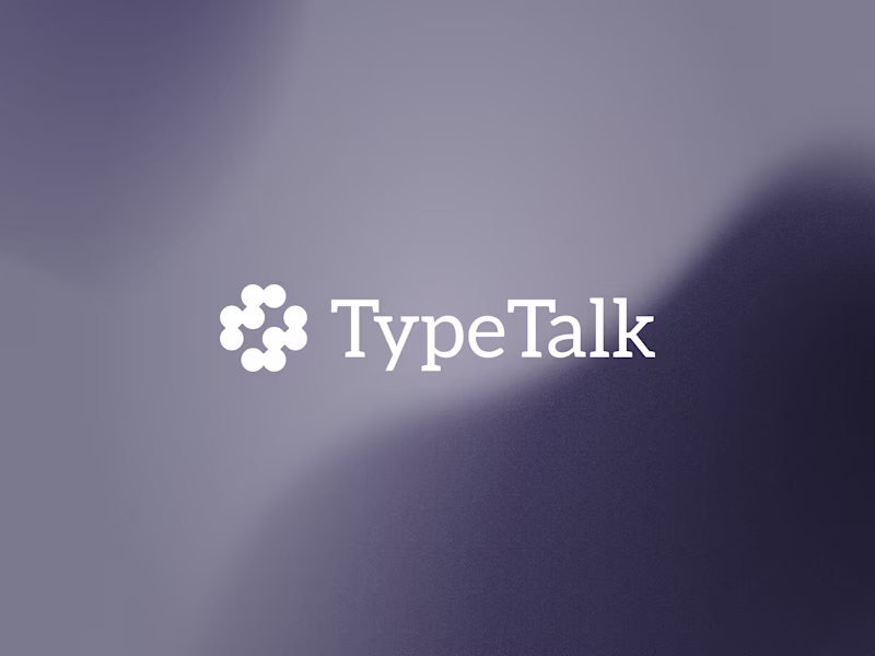 Cover image for Creating an Intuitive, Vibrant Identity for TypeTalk