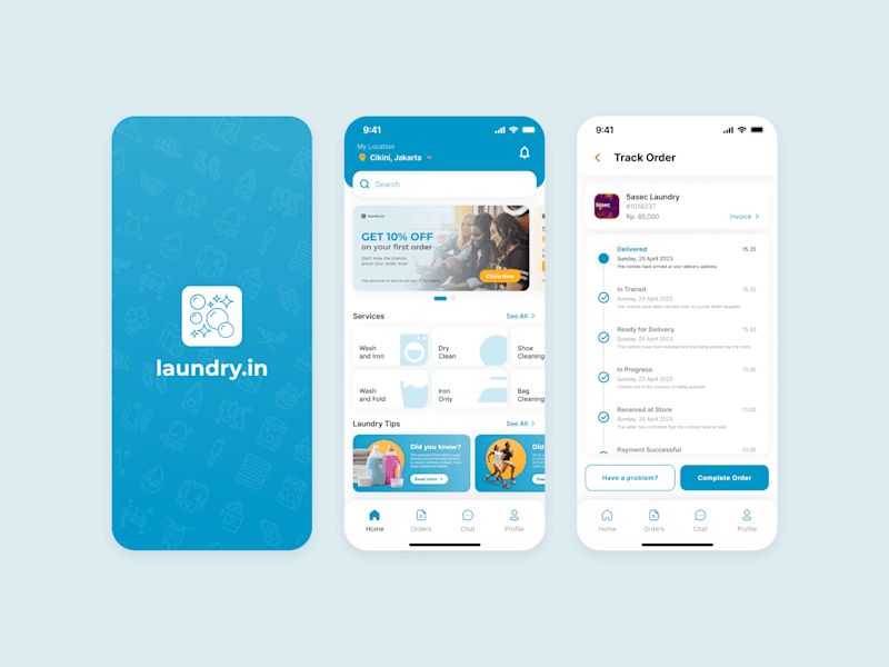 Cover image for Laundry.in: A Laundry Booking Mobile App