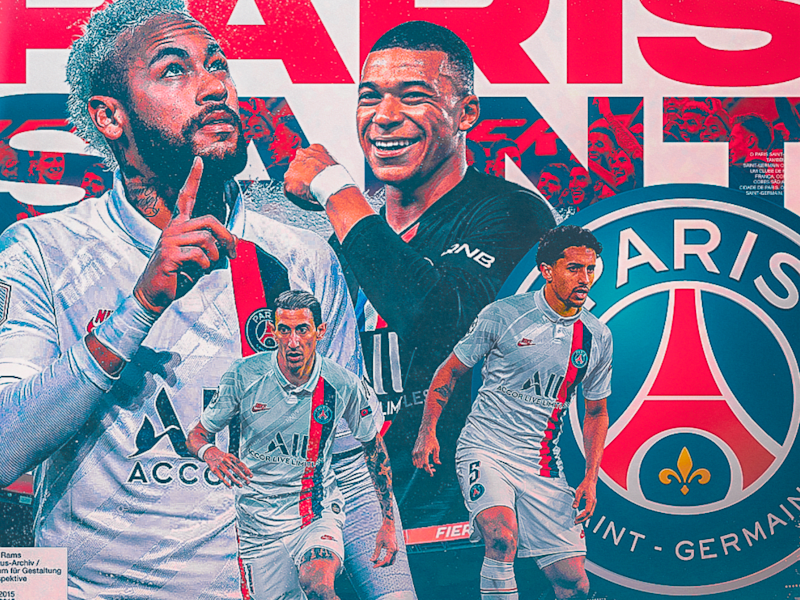Cover image for Flyer Design of Neymar & PSG