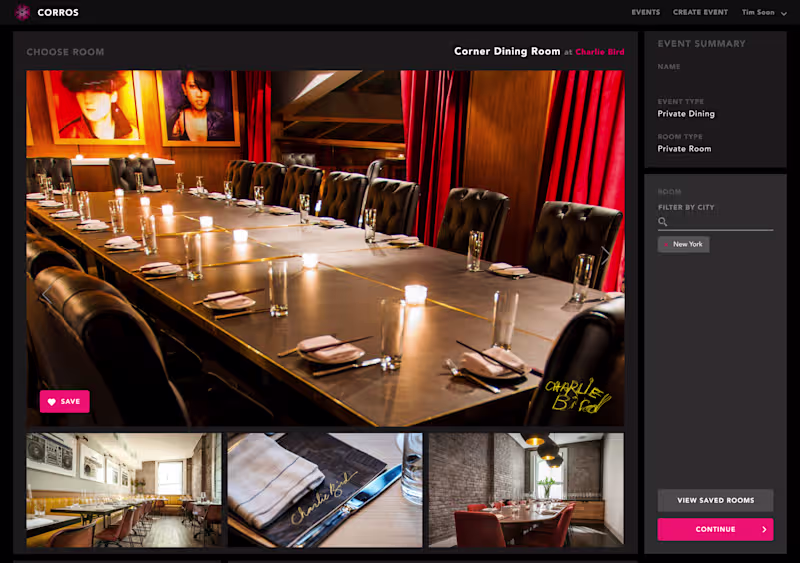 Cover image for Web App design and development for an upscale event planning...