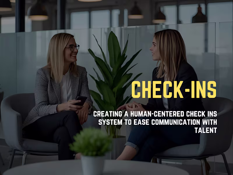 Cover image for Human-Centered Hire Check-ins System
