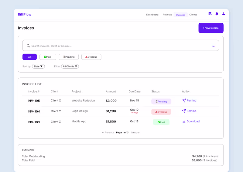 Cover image for Doesn't just create invoices for you but also tracks your in...