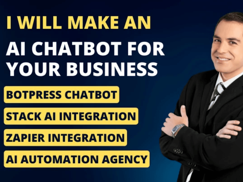 Cover image for Botpress AI powered chatbot trained on your data using Botpress