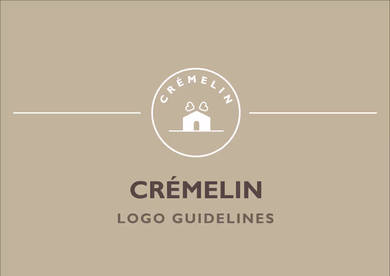 Cover image for Cremelin – A Cozy Brand Identity for a Modern Japanese Café-Home