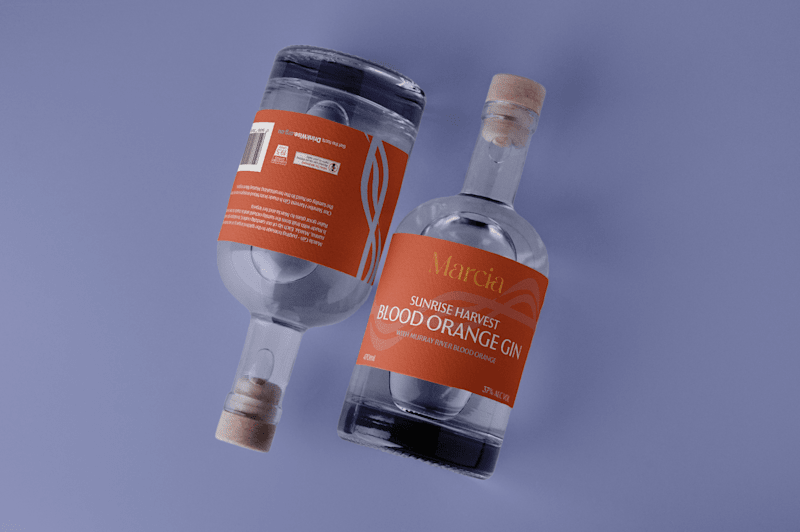 Cover image for Marcia Gin Brand and Packaging