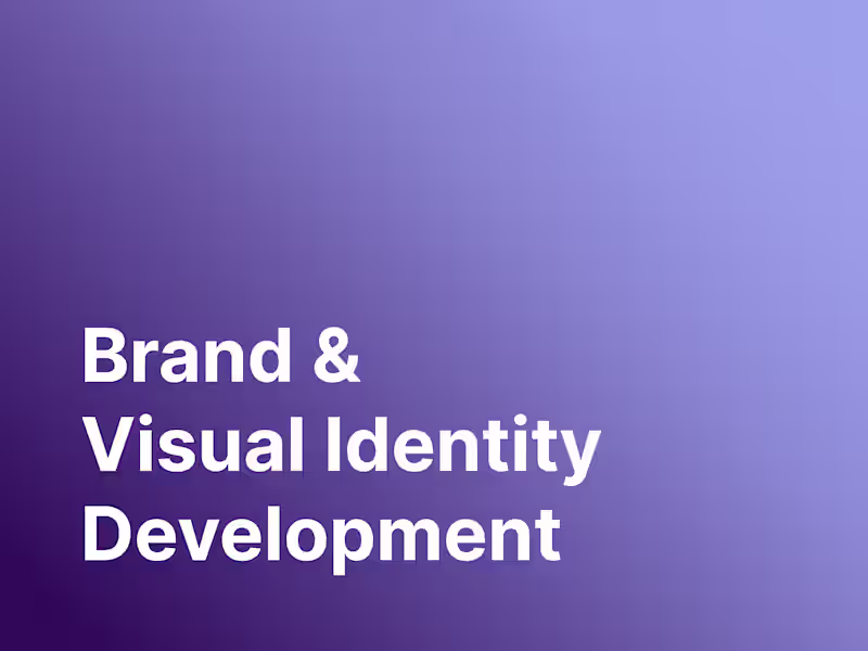 Cover image for Branding & Visual Identity