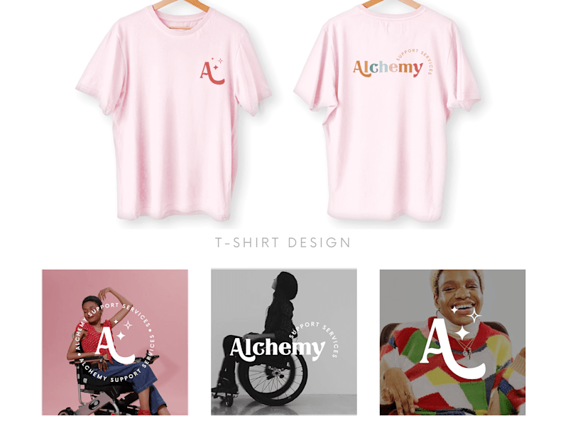 Cover image for Alchemy support services | Branding and social media graphics