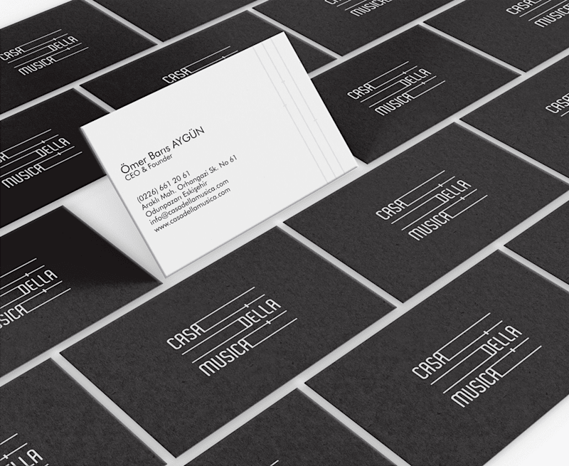 Cover image for CASA DELLA MUSICA corporate identity design :: Behance