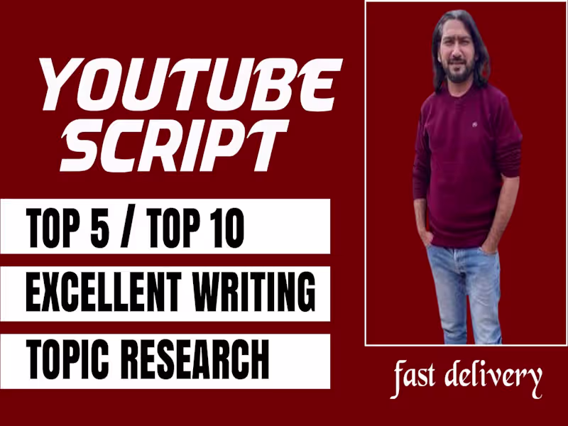 Cover image for YouTube Scriptwriter