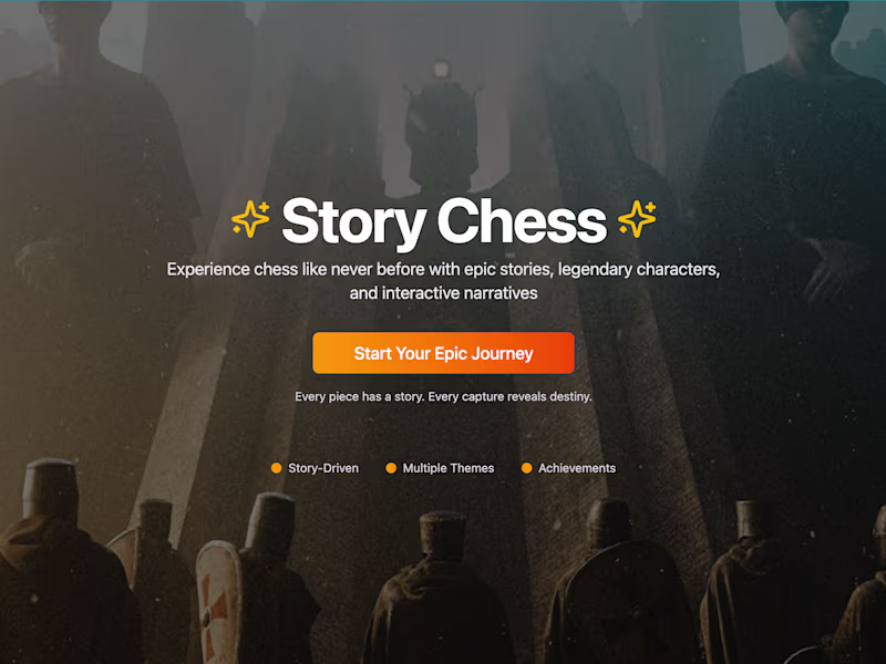 Cover image for ♟️ Introducing: Interactive Story Chess
Excited