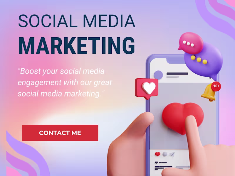 Cover image for Social Media Specialist with more than 8 year to experience
