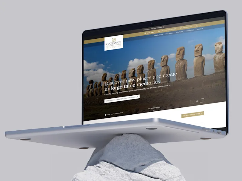 Cover image for Gateways International | Brand Identity & Website