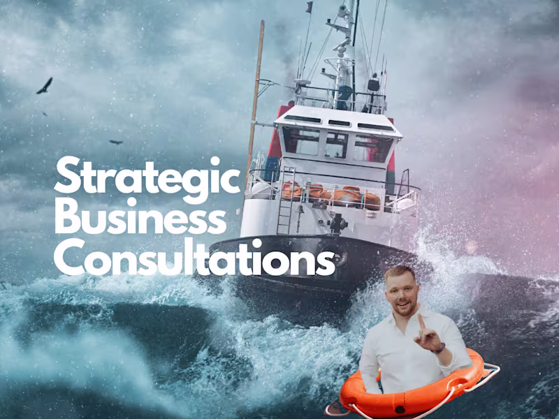 Cover image for One-time Strategic Business Development Consulting