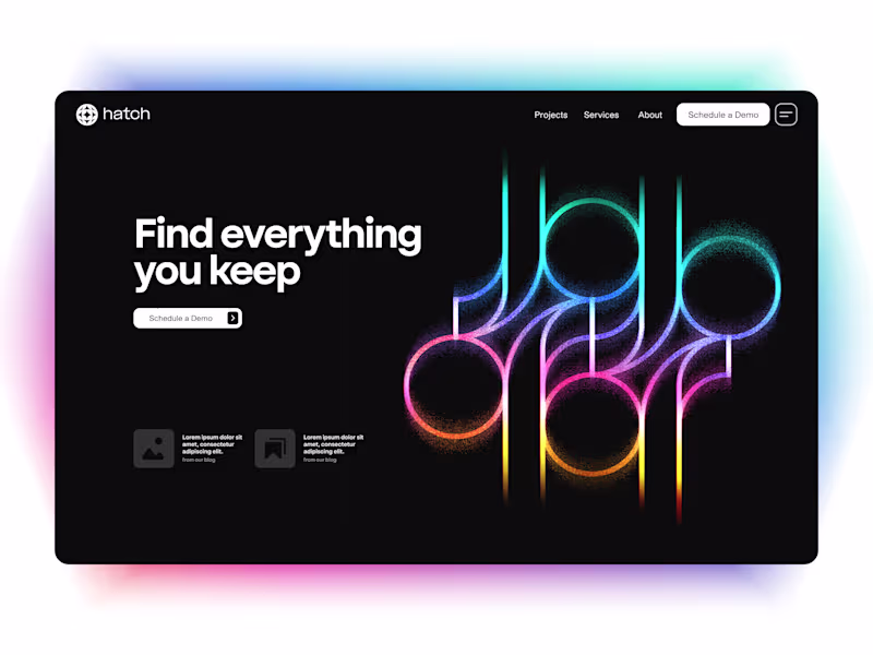Cover image for Hatch.app Brand Identity Project