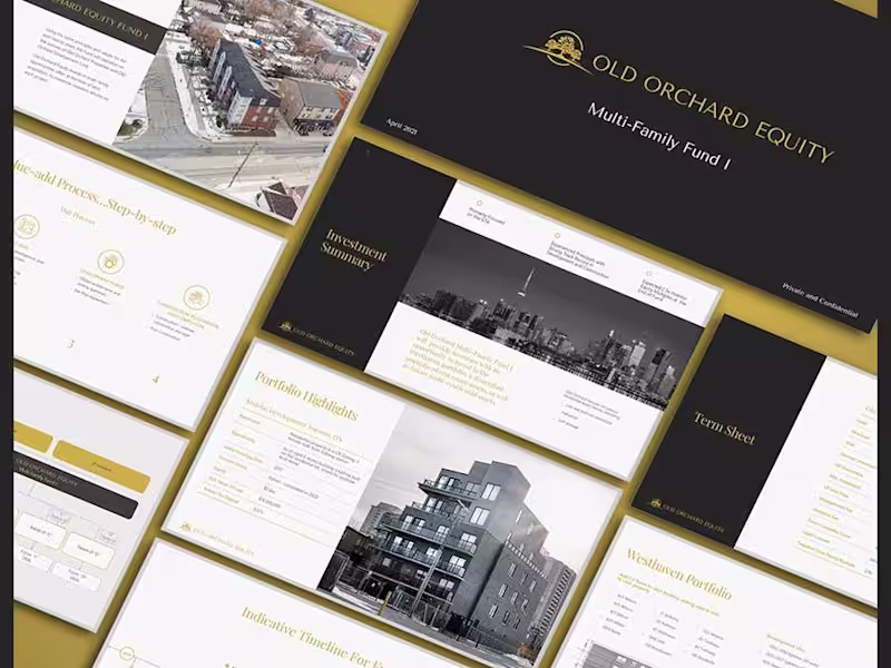 Cover image for Real Estate Fund Deck