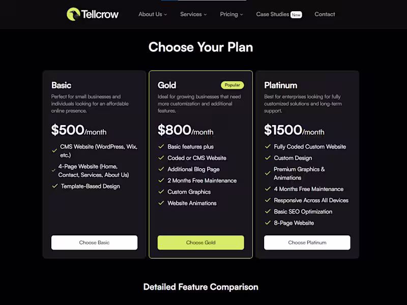 Cover image for Tellcrow - Marketing Agency Platform