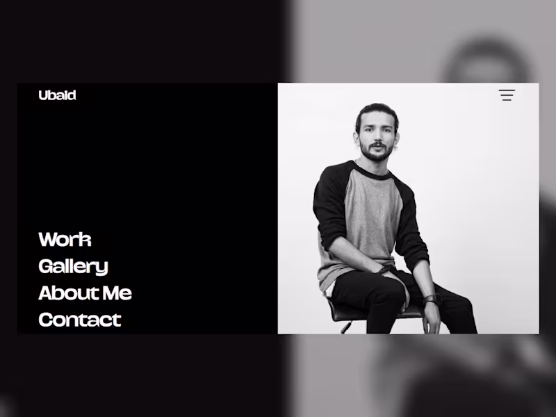 Cover image for ubaid | portfolio