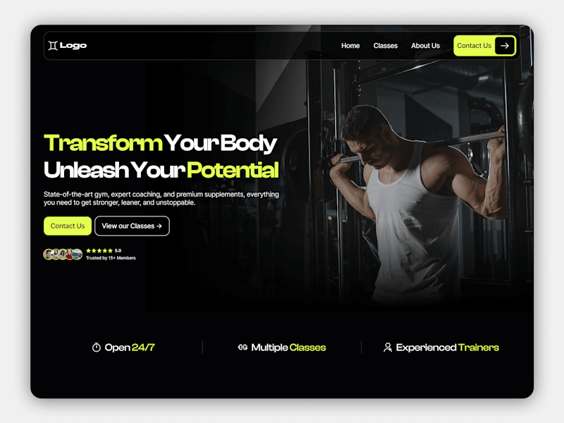 Cover image for Gymniac - Gym Website