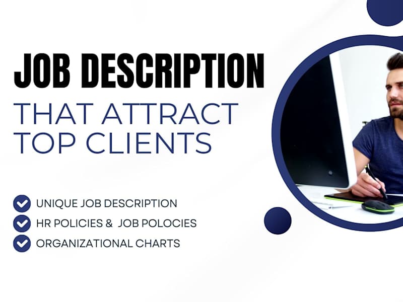 Cover image for I will write a unique job description for your company