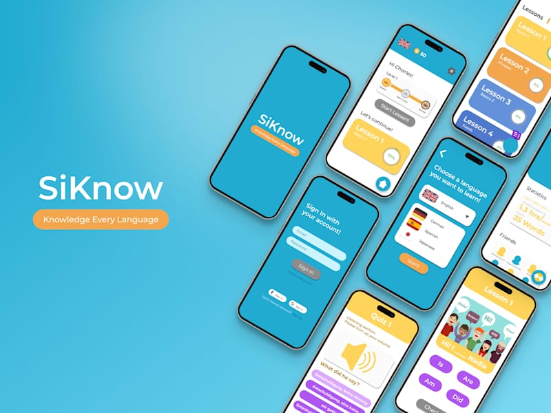 Cover image for SiKnow - Learning Language App