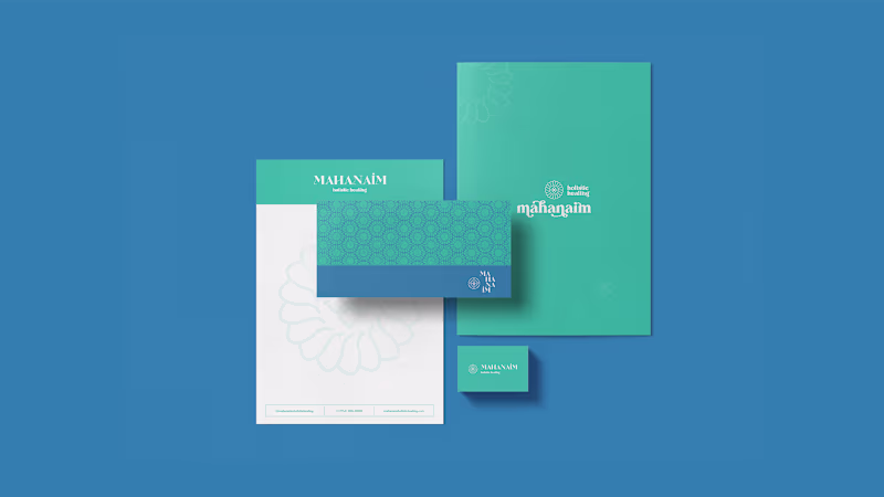 Cover image for Brandbook - Mahanaim Holistic Healing :: Behance
