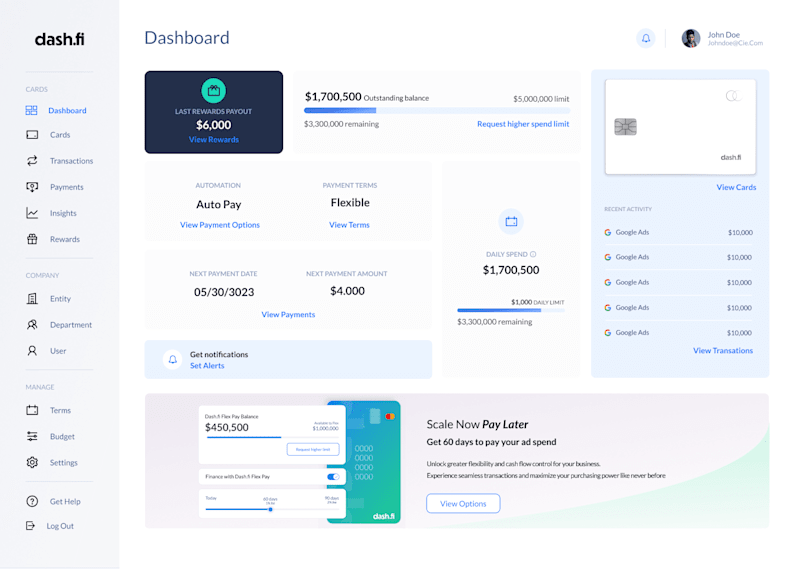 Cover image for UI Refresh for Fintech Product