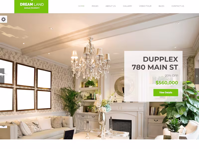 Cover image for Real Estate website and marketing