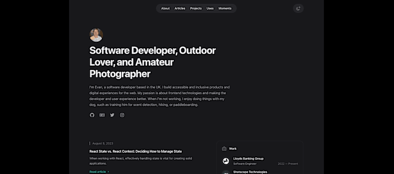 Cover image for Personal Portfolio
