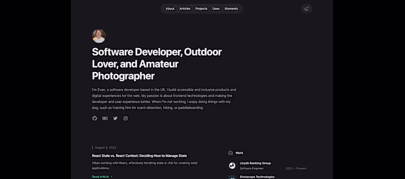 Cover image for Personal Portfolio