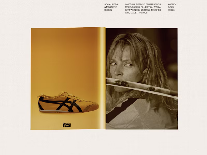 Cover image for Onitsuka Tiger / Nippon Made Kill Bill