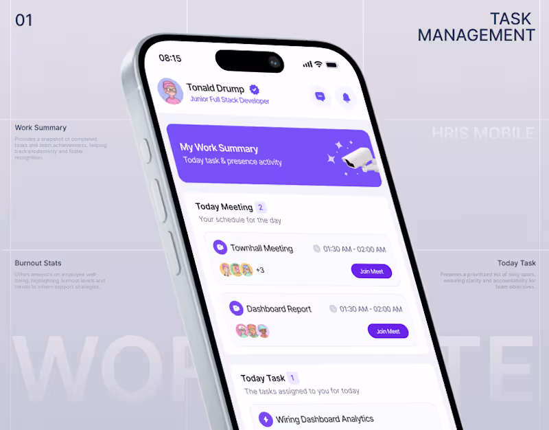 Cover image for Work Mate | HRIS Mobile Solution