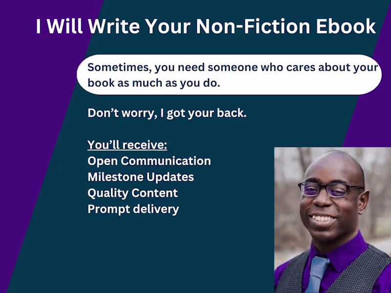 Cover image for Non-Fiction Ghostwriting – Empowering Self-Help, Motivational 