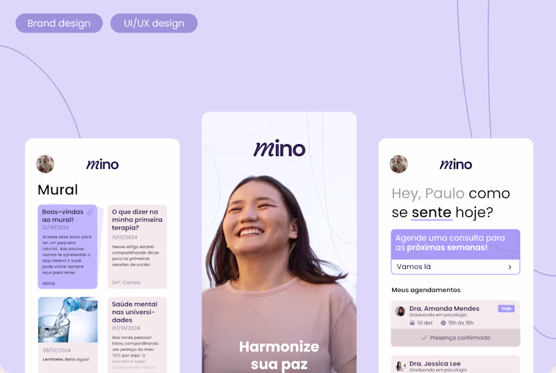Cover image for Mino - Your mental health app