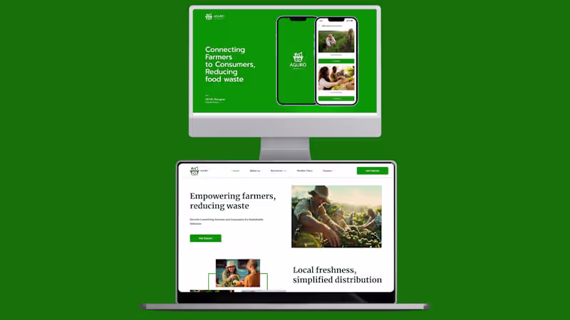 Cover image for AGURO AGTECH APP