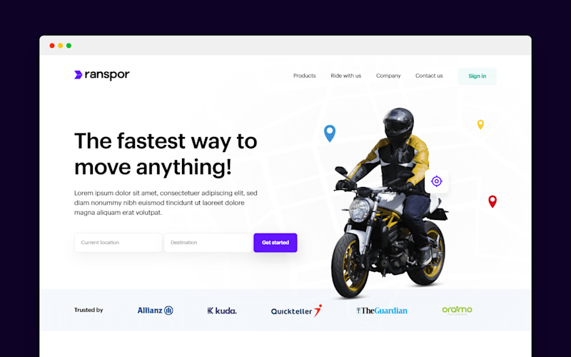 Cover image for Ranspor Brand Identity
