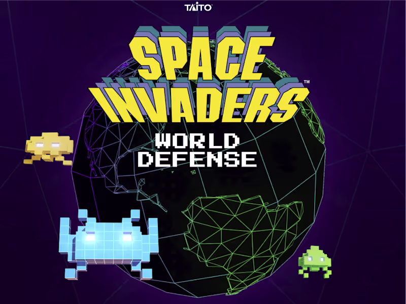 Cover image for Space Invaders: World Defense