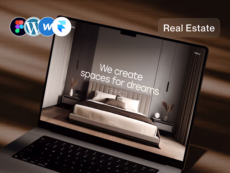 Cover image for Real Estate Website Design & Development
