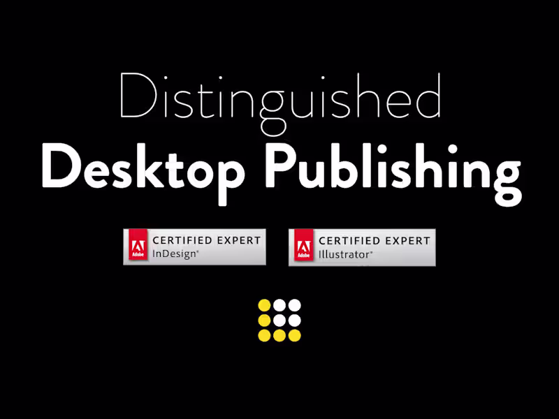 Cover image for DTP (Desktop Publishing) and Retouching
