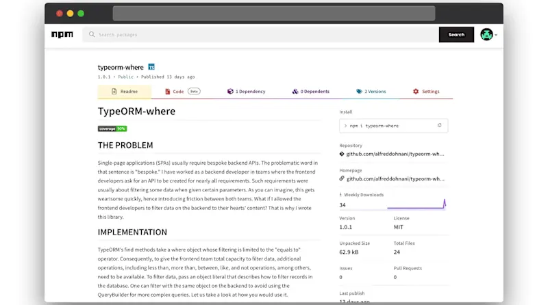 Cover image for Typeorm-where