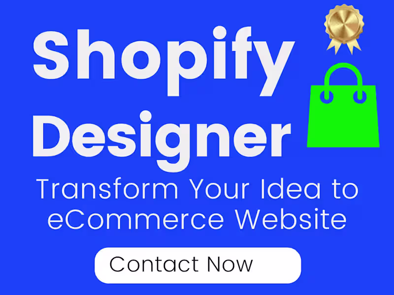 Cover image for Pro Shopify Expert for Online Store Design & Development