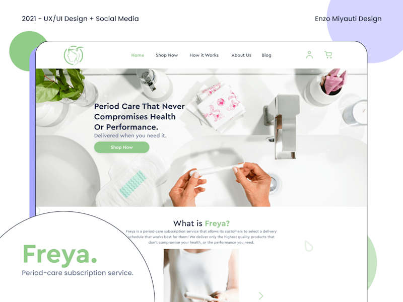 Cover image for Freya - Women Care Subscription