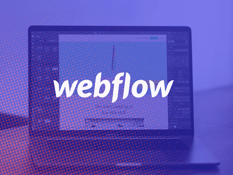 Cover image for Webflow Website Developer 