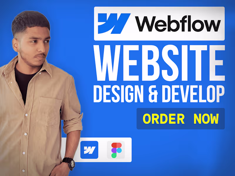 Cover image for i'll develop webflow website, expert webflow developer