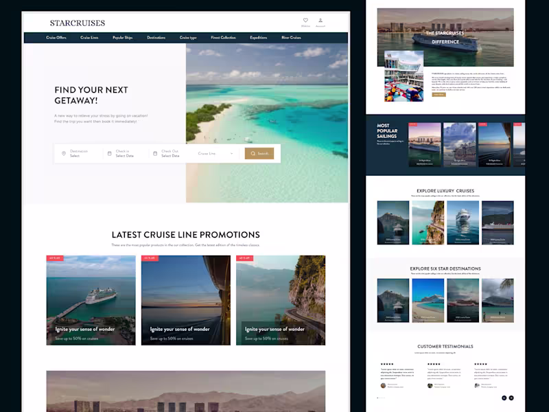 Cover image for StarCruise is a luxury cruise